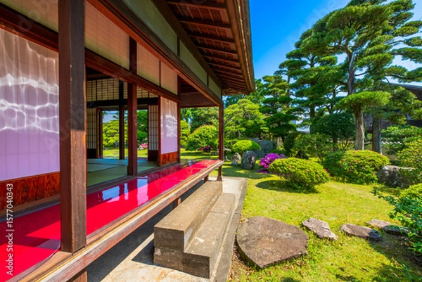 Obraz 大分県　臼杵　稲葉家住宅