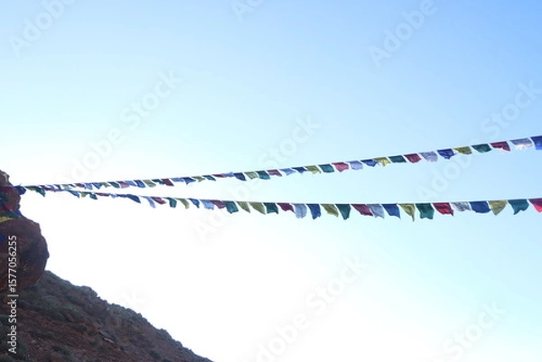 Obraz flags on the wind