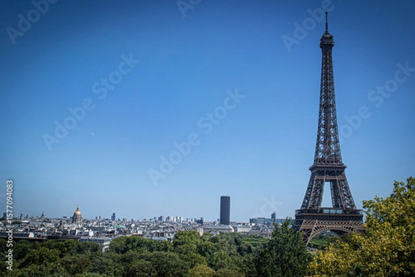 Obraz eiffel tower paris france
