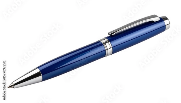 Fototapeta Ballpoint pen with a sleek, modern design and elegant color 