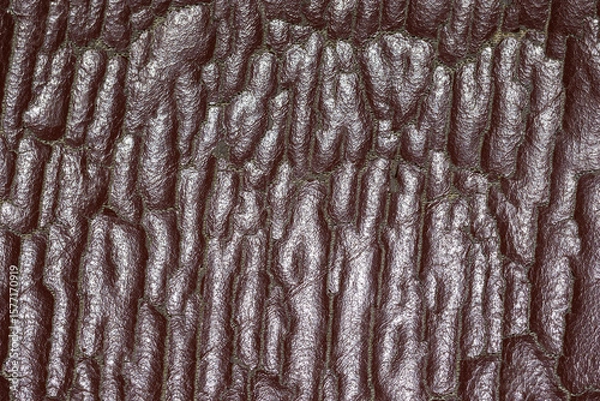 Obraz Abstract background, brown leather texture, copy space.