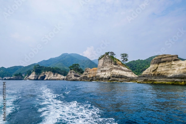 Fototapeta 日本の静岡県西伊豆の堂ヶ島