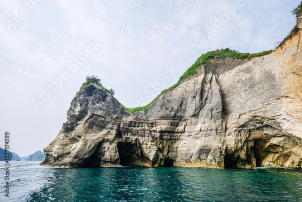 Fototapeta 日本の静岡県西伊豆の堂ヶ島