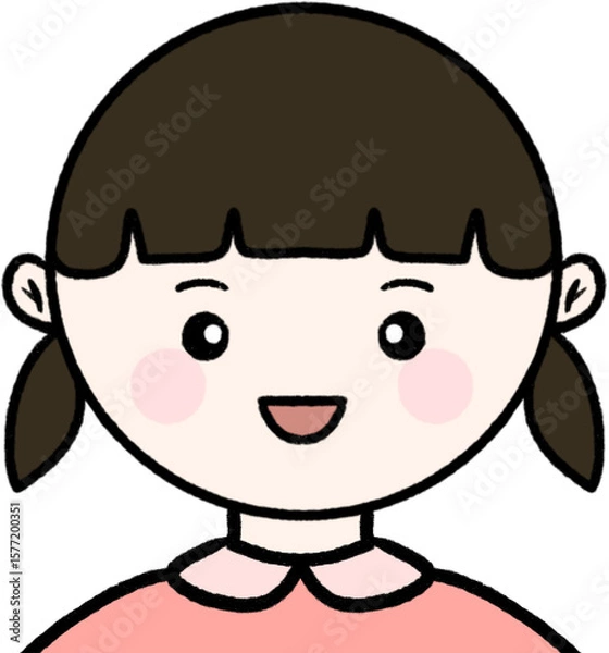 Obraz 미소짓는 여자아이