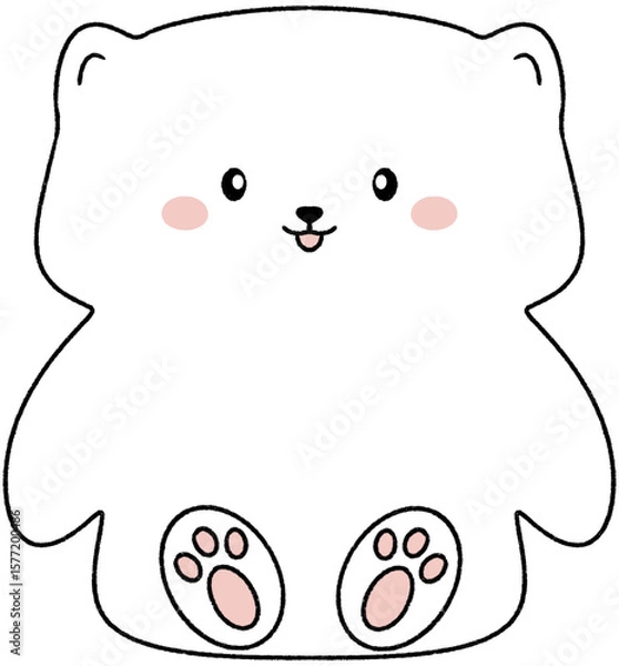 Obraz 귀여운 곰돌이 일러스트