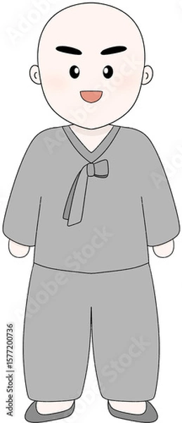 Obraz cartoon illustration 