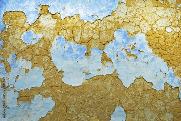 Fototapeta Fragment of an old wall