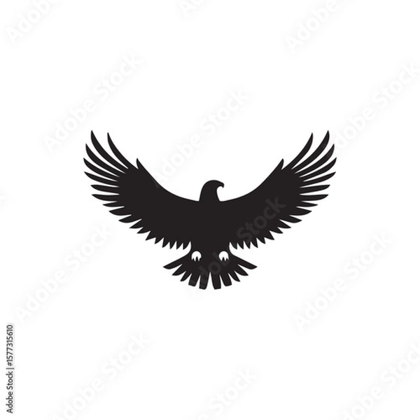 Fototapeta eagle vector illustration