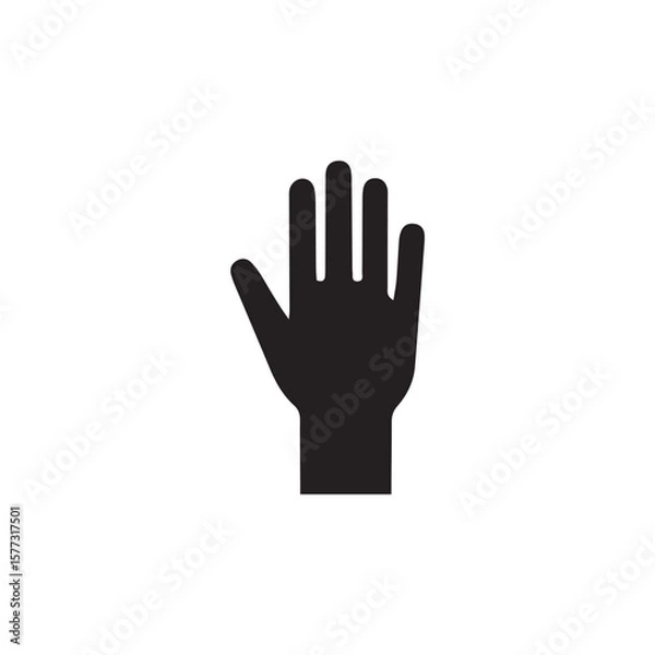 Fototapeta hand sign vector