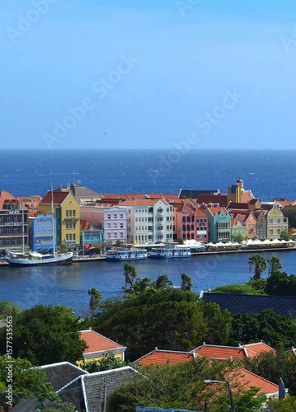 Obraz Willemstad's Colorful Charm: UNESCO World Heritage City