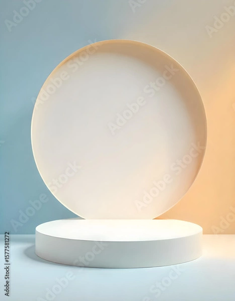 Obraz Podium and stage background