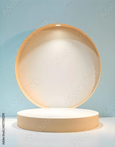 Obraz Podium and stage background