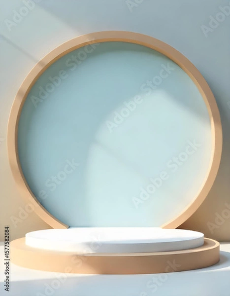 Obraz Podium and stage background