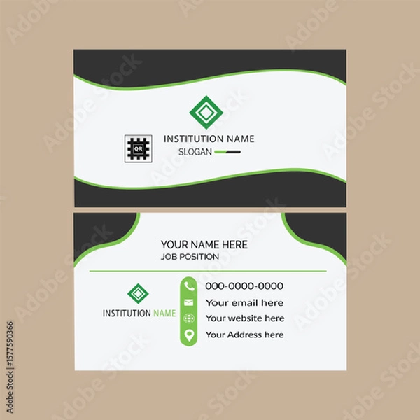 Obraz Corporate identity template