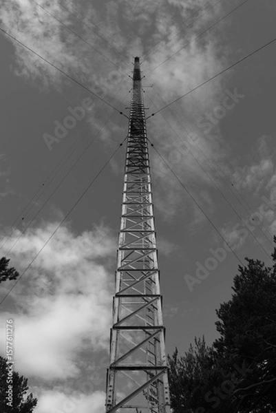 Obraz high voltage tower