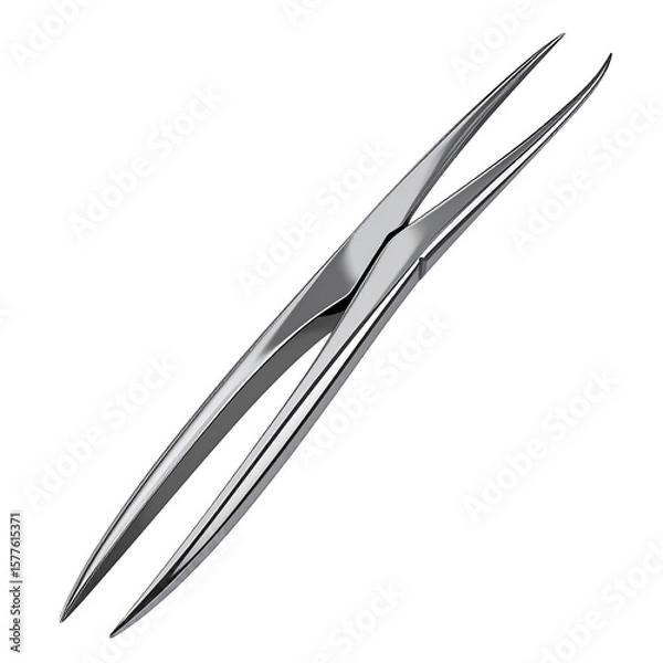 Fototapeta Surgical forceps closeup