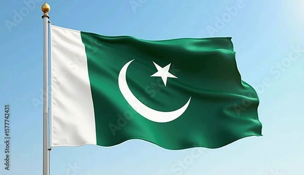 Obraz flag of pakistan