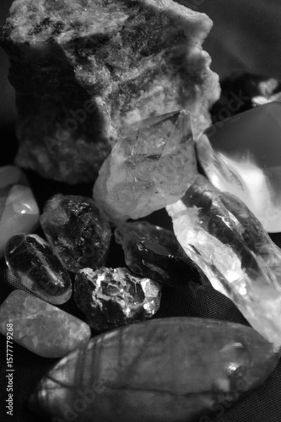 Fototapeta close up of a stone backgrounds 