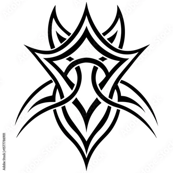 Obraz tribal tattoo design