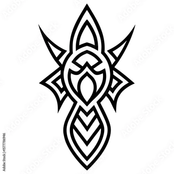 Obraz tribal tattoo design