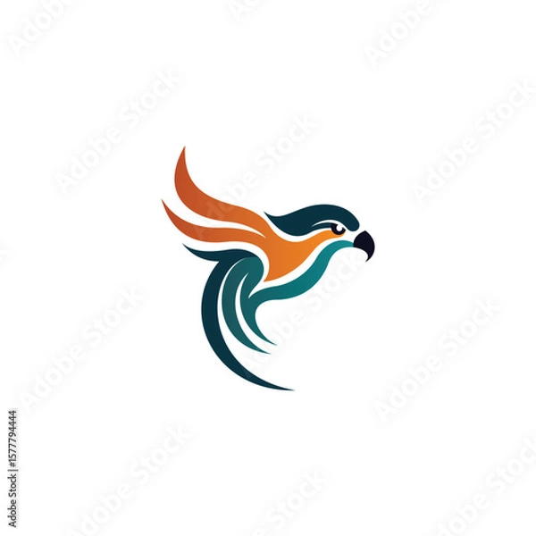 Obraz Modern Abstract Hawk Logo

