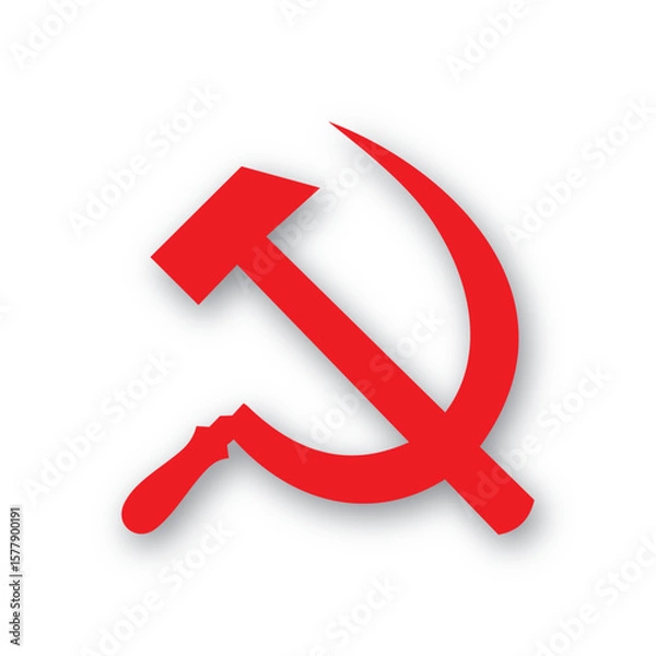 Obraz the hammer and sickle