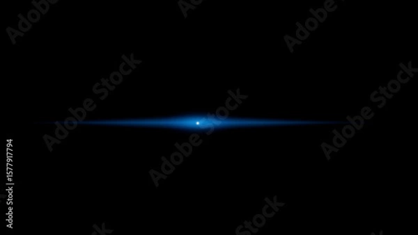 Fototapeta Lens flare light for abstract background.