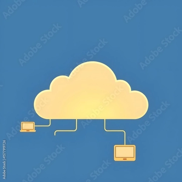 Obraz cloud computing concept