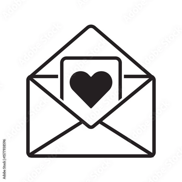 Fototapeta Donate Line Icon