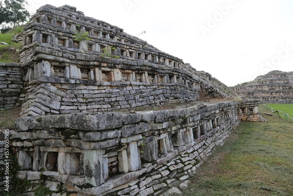 Obraz Piramide en Cuetzalan