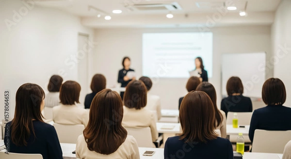 Obraz 接客業の女性スタッフ向けセミナー