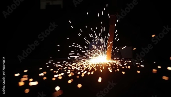 Obraz fireworks in the night sky