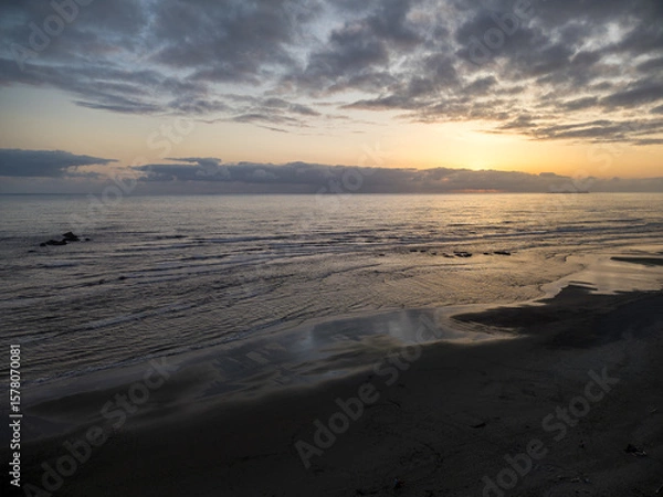 Obraz sunset on the beach