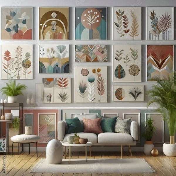 Fototapeta modern living room