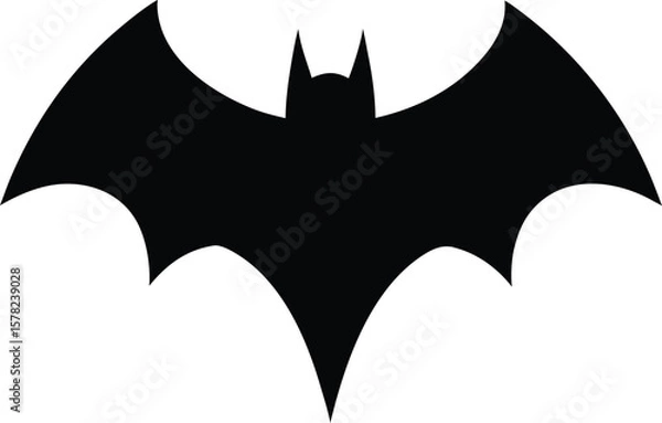 Fototapeta Bat Silhouette icon