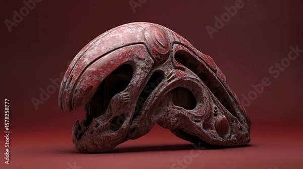 Obraz Detailed anatomical skull model