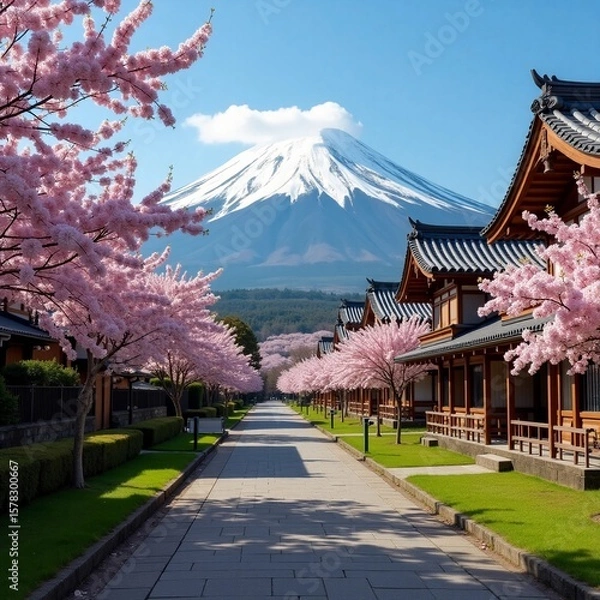 Fototapeta spring in Japan 