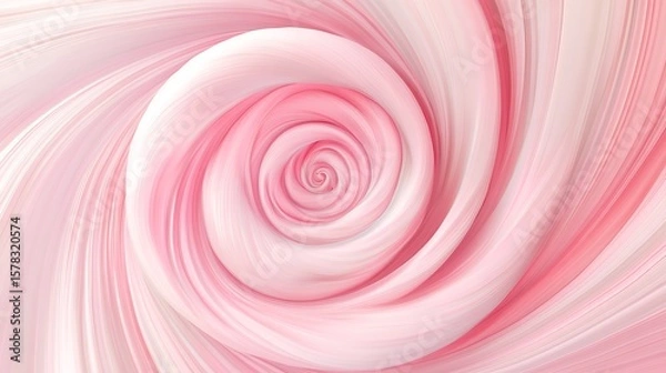 Obraz Abstract pink spiral background