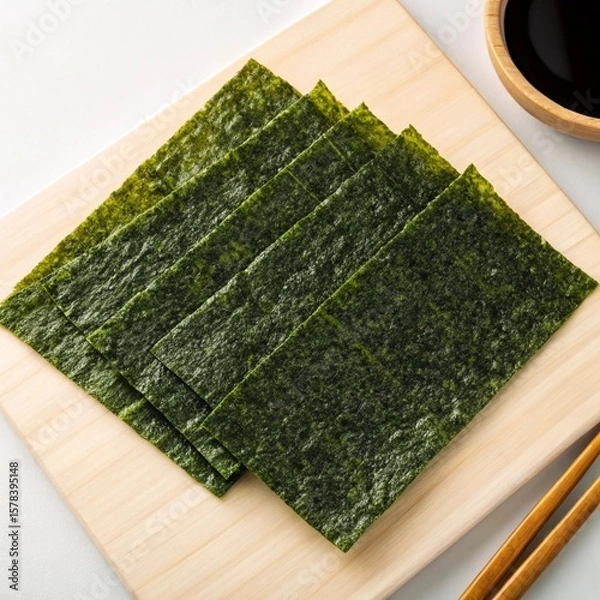 Obraz sushi with chopsticks