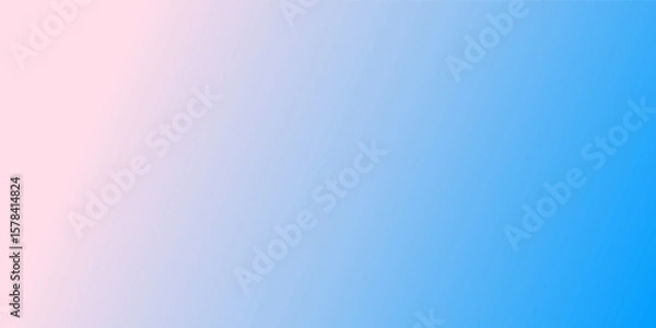 Obraz ピンクから青への幻想的でかわいいグラデーション背景