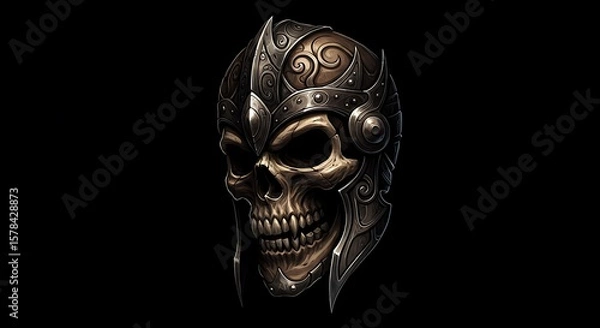 Fototapeta Shadowed Helm