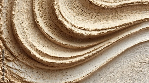 Fototapeta Beige Textured Background Material