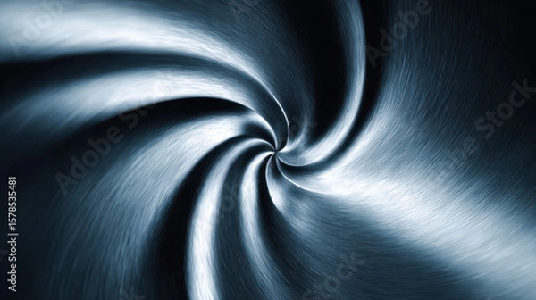 Fototapeta Abstract swirling vortex with dynamic motion effects