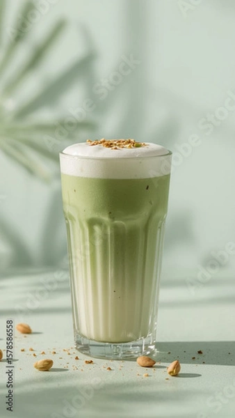 Obraz  Pistachio Matcha Latte