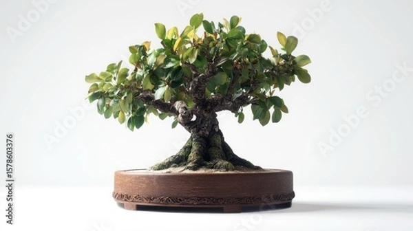Obraz Bonsai tree in a decorative pot (2)