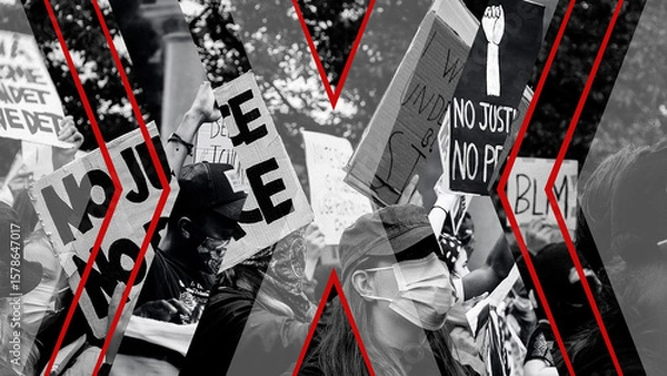 Obraz Breaking News Effect