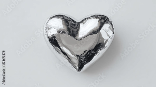 Obraz heart shaped glass