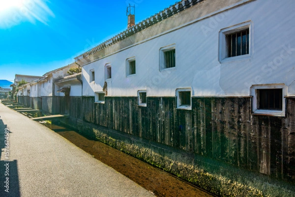 Obraz 鳥取県　倉吉の町並み