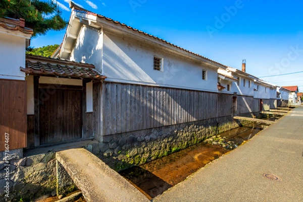 Obraz 鳥取県　倉吉の町並み