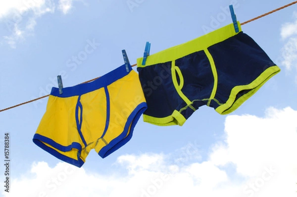 Obraz Unterhose hängt